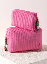 Load image into Gallery viewer, EZRA LARGE BOXY COSMETIC POUCH