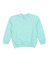 Load image into Gallery viewer, Kids Long Sleeve Sweatshirt Basics Back to School Kids: GREEN / 10 Year