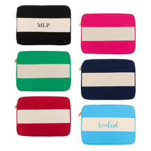 Load image into Gallery viewer, Canvas Laptop Case: Pink