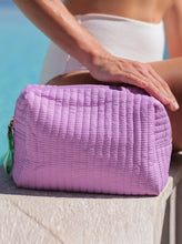 Load image into Gallery viewer, EZRA LARGE BOXY COSMETIC POUCH