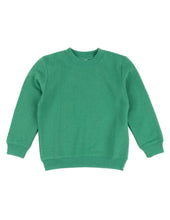 Load image into Gallery viewer, Kids Long Sleeve Sweatshirt Basics Back to School Kids: GREEN / 10 Year