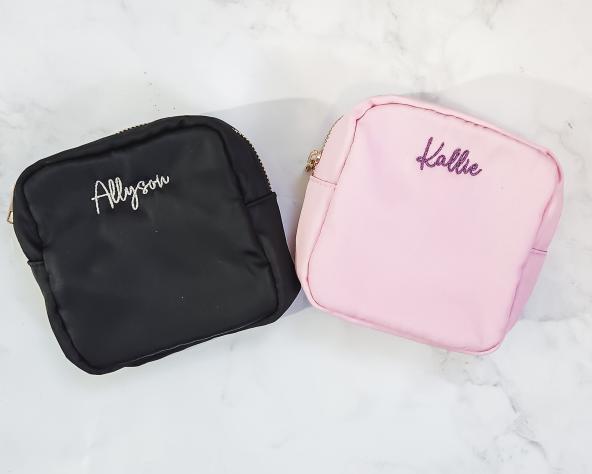 Nylon Mini Cosmetic Pouch