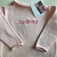 Load image into Gallery viewer, 1552 - Jersey Rollneck Sweater: 2T / Sage - PRE-ORDER!
