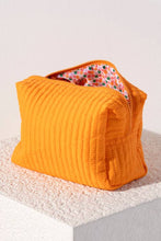 Load image into Gallery viewer, Ezra Large Boxy Cosmetic Pouch SALE: Pink
