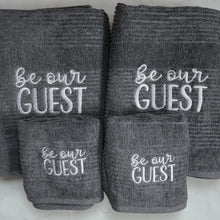 Load image into Gallery viewer, BE OUR GUEST TOWELS
