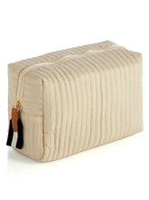 Load image into Gallery viewer, EZRA SMALL BOXY COSMETIC POUCH: Lilac
