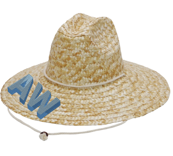 STRAW BEACHCOMBER HAT