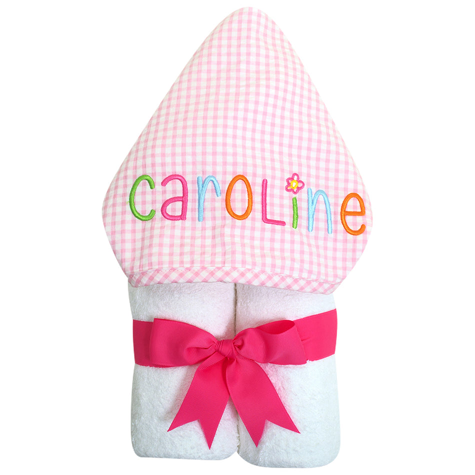 CHECK EVERYKID TOWEL | PINK