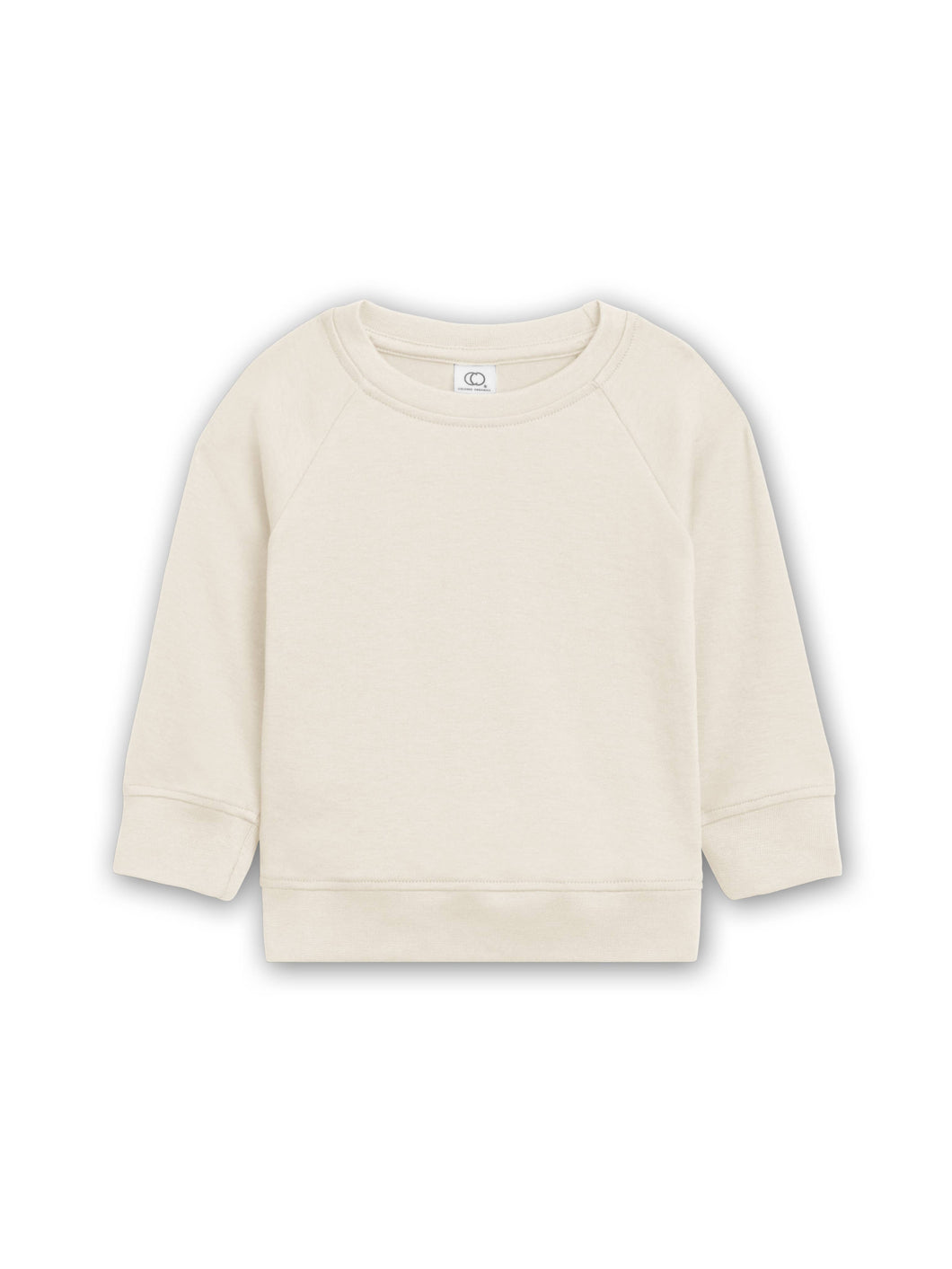 Organic Baby and Kids Portland Pullover - Natural: 2T
