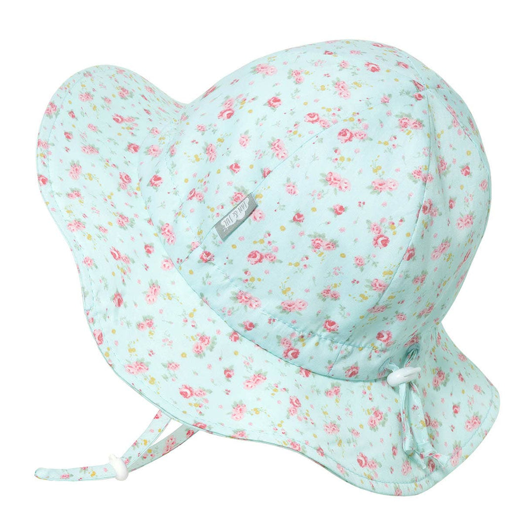 Retro Rose | Cotton Floppy Sun Hat