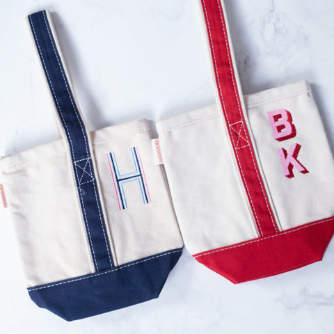 TWO BOTTLE WINE TOTE