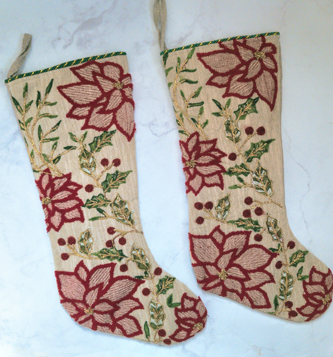 FLORAL STOCKINGS
