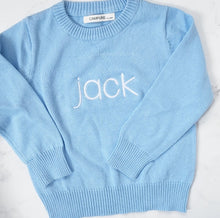 Load image into Gallery viewer, MONOGRAMMED SWEATER
